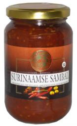 Koningsvogel Sambal Surinaamse Sambal 375g