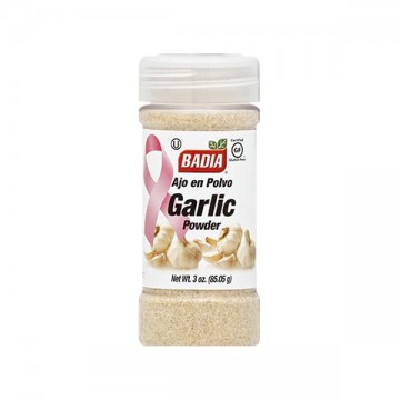 Badia Garlic Powder 3oz/85.04gr