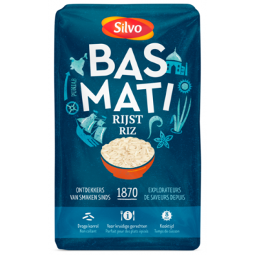 Silvo Basmati rijst 2 kg