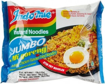 367indomie jumbo mi goreng barbeque chicken flavour fried noodles