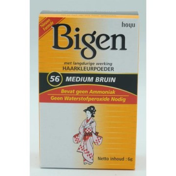 Bigen Haarverf no. 56 - Midden Bruin