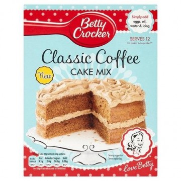 Betty crocker classic coffee cake mix 425g