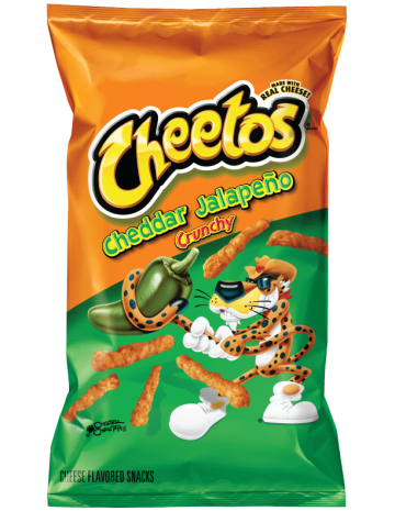 Cheetos crunchy cheddar jalapeno