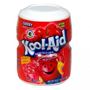 Cherry flavoured Kool-Aid