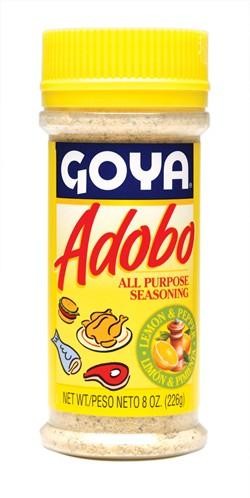 Goya Lemon Pepper Adobo 8 Oz.