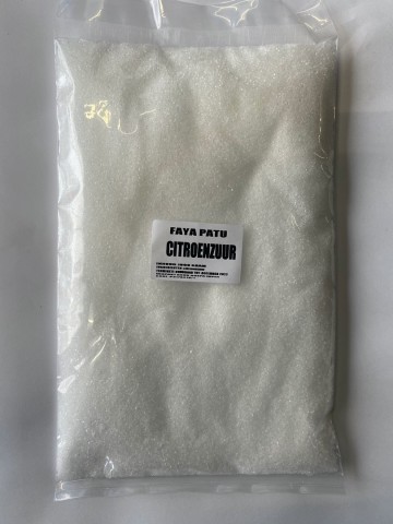 Faya Patu Citroenzuur 1KG