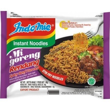 Indomie mi goreng rendang 80g