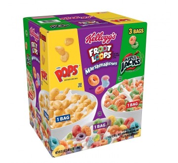 Kelloggstri funcereal frootloopsmarshmallows cornpops applejacks11kg