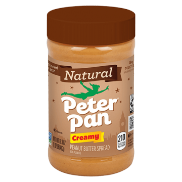 Natural creamy peanut butter 54371