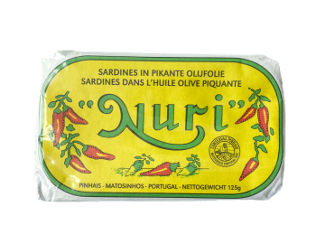 Nuri sardines in pikante olijfoliejpg