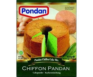 Pandan chiffon cake mix 400g