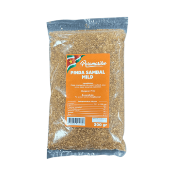 Paramaribo pinda sambal mild 200g 0