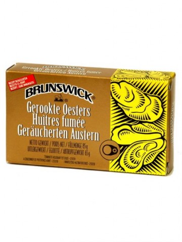 Brunswick smoked Oysters 85 gram