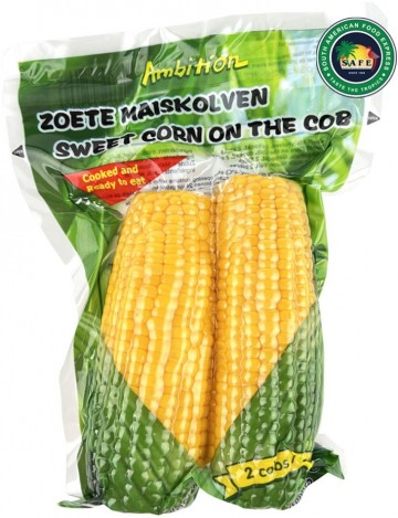 Sweet mais corn on cob vacuum ambition 400gper pak